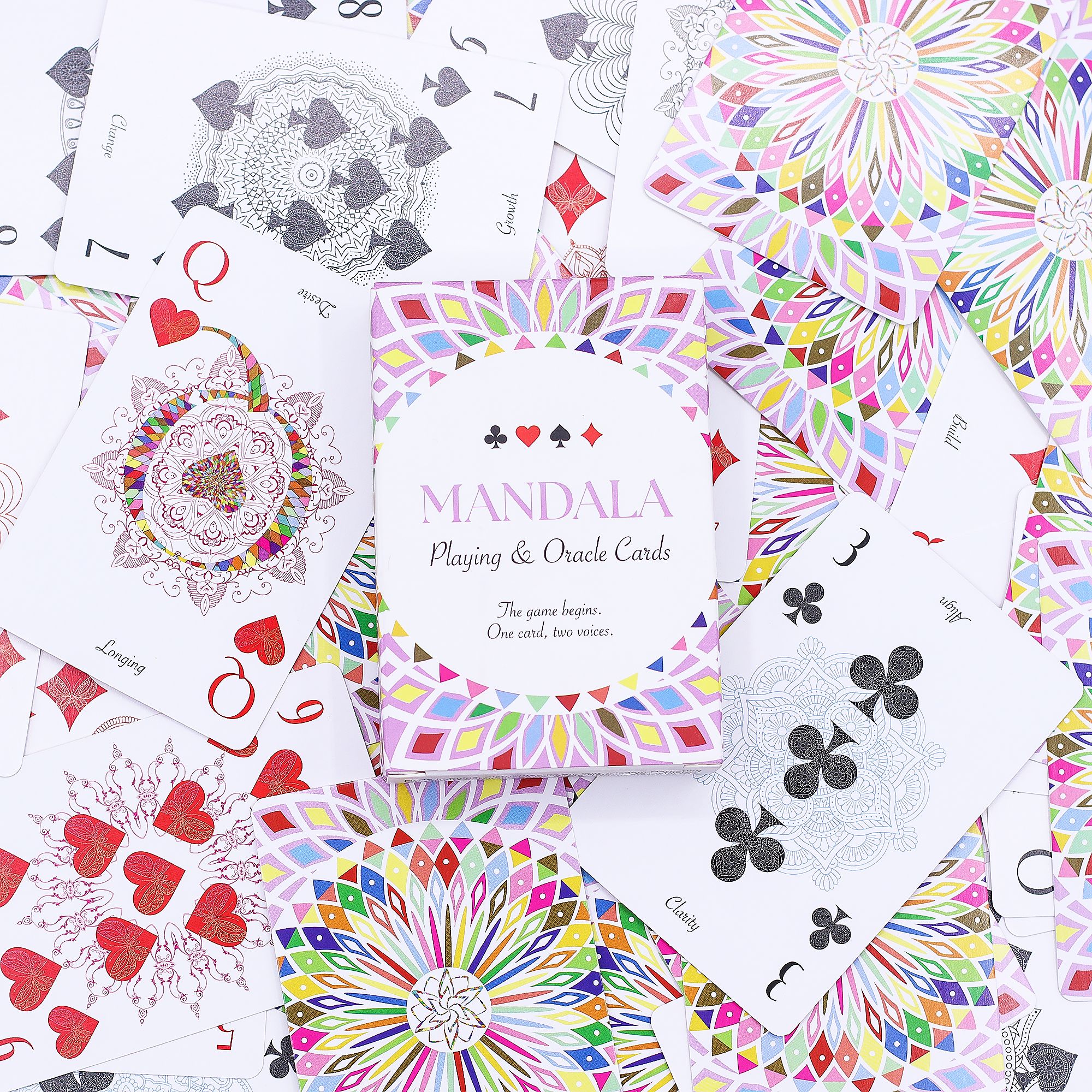 Mandala para jugar y Cartas de Oráculo – Simetría caleidoscópica - Imagen 9