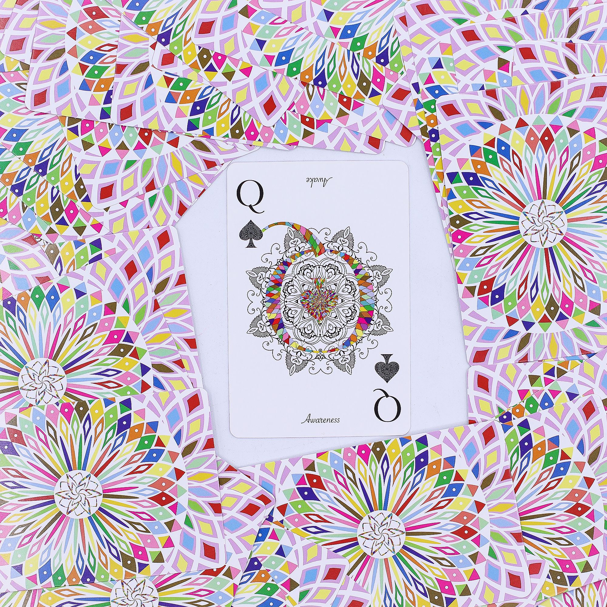 Mandala para jugar y Cartas de Oráculo – Simetría caleidoscópica - Imagen 11