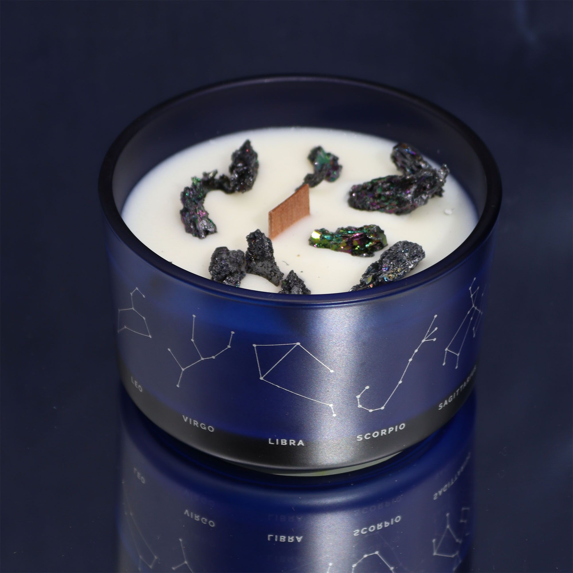 Vela de Cristal del Zodiaco con Pulsera de Piedras Preciosas - Virgo - Imagen 6