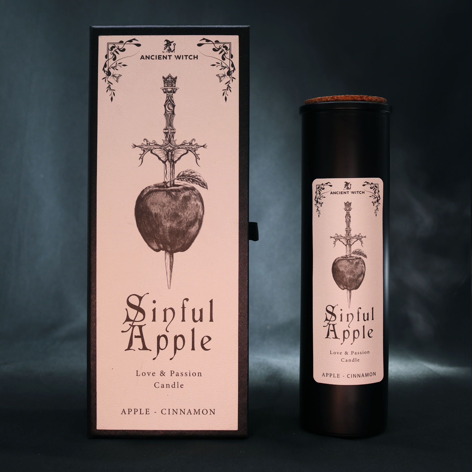 Velas Purificadoras de Brujas Antiguas - Manzana pecaminosa - Imagen 2