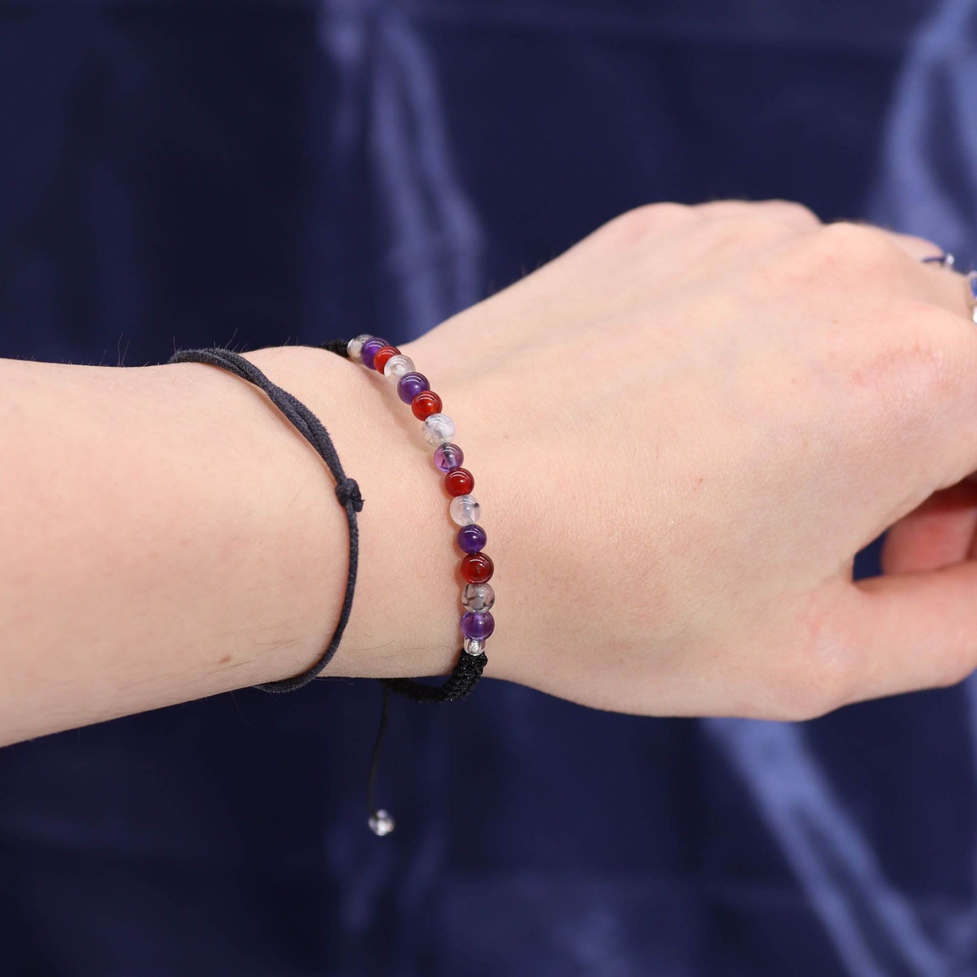 Vela de Cristal del Zodiaco con Pulsera de Piedras Preciosas - Virgo - Imagen 4