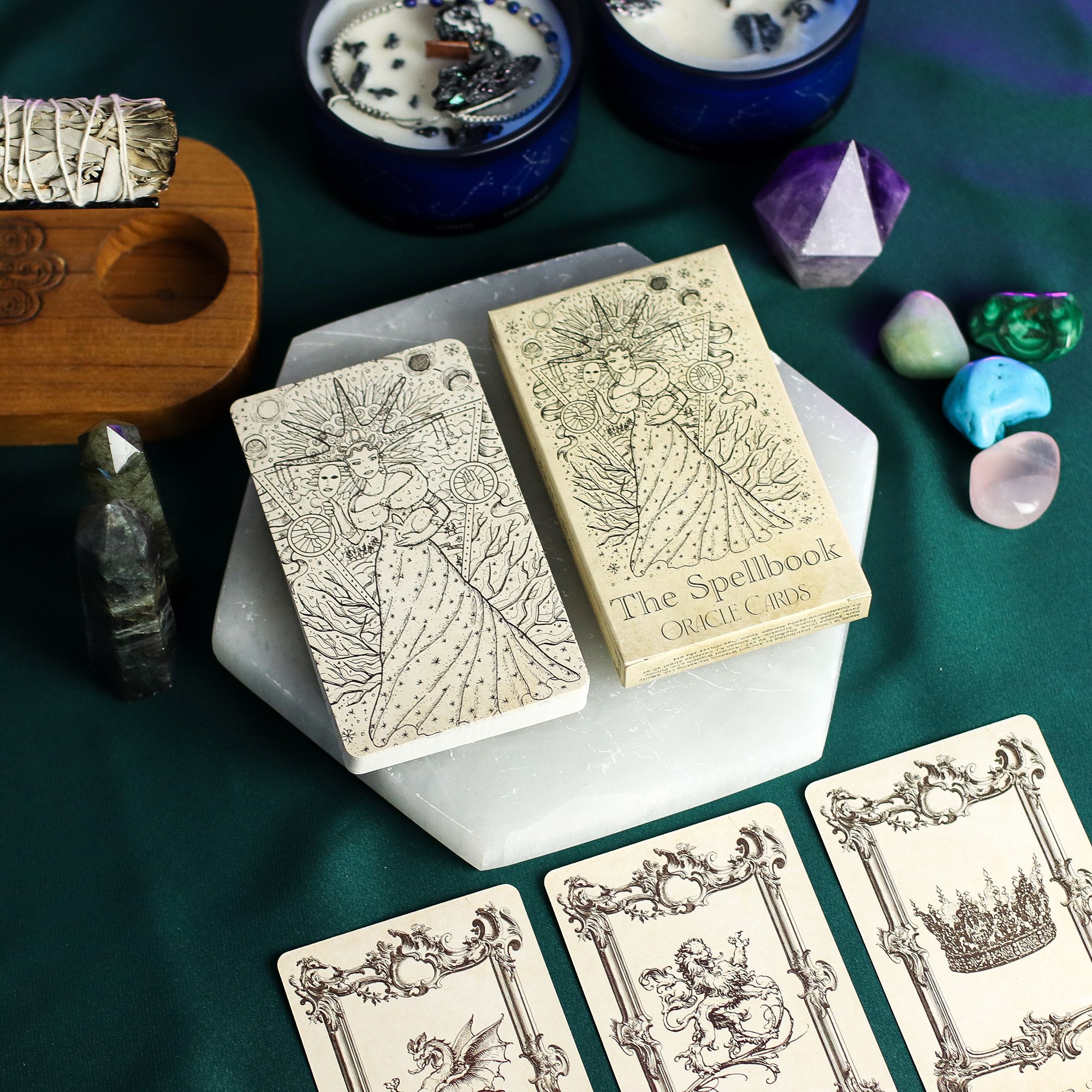 Las cartas oráculo del libro de hechizos - mazo de brujería - Imagen 9