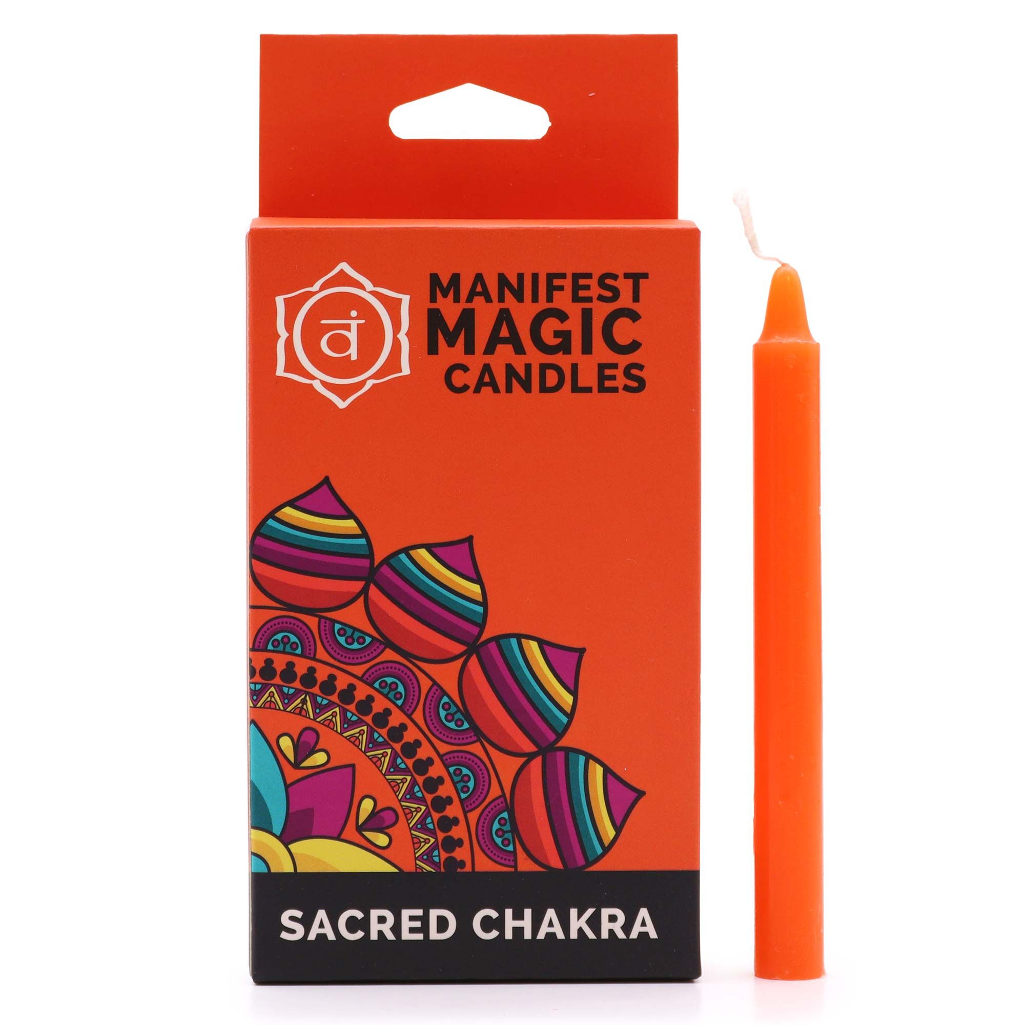 Velas Mágicas Manifest Naranja Chakra Sagrado