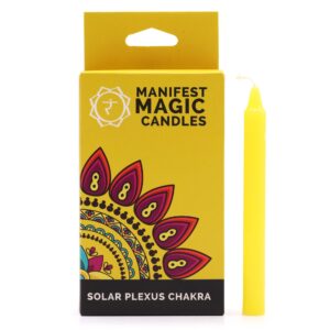 Velas Amarillas Manifest para Plexo Solar