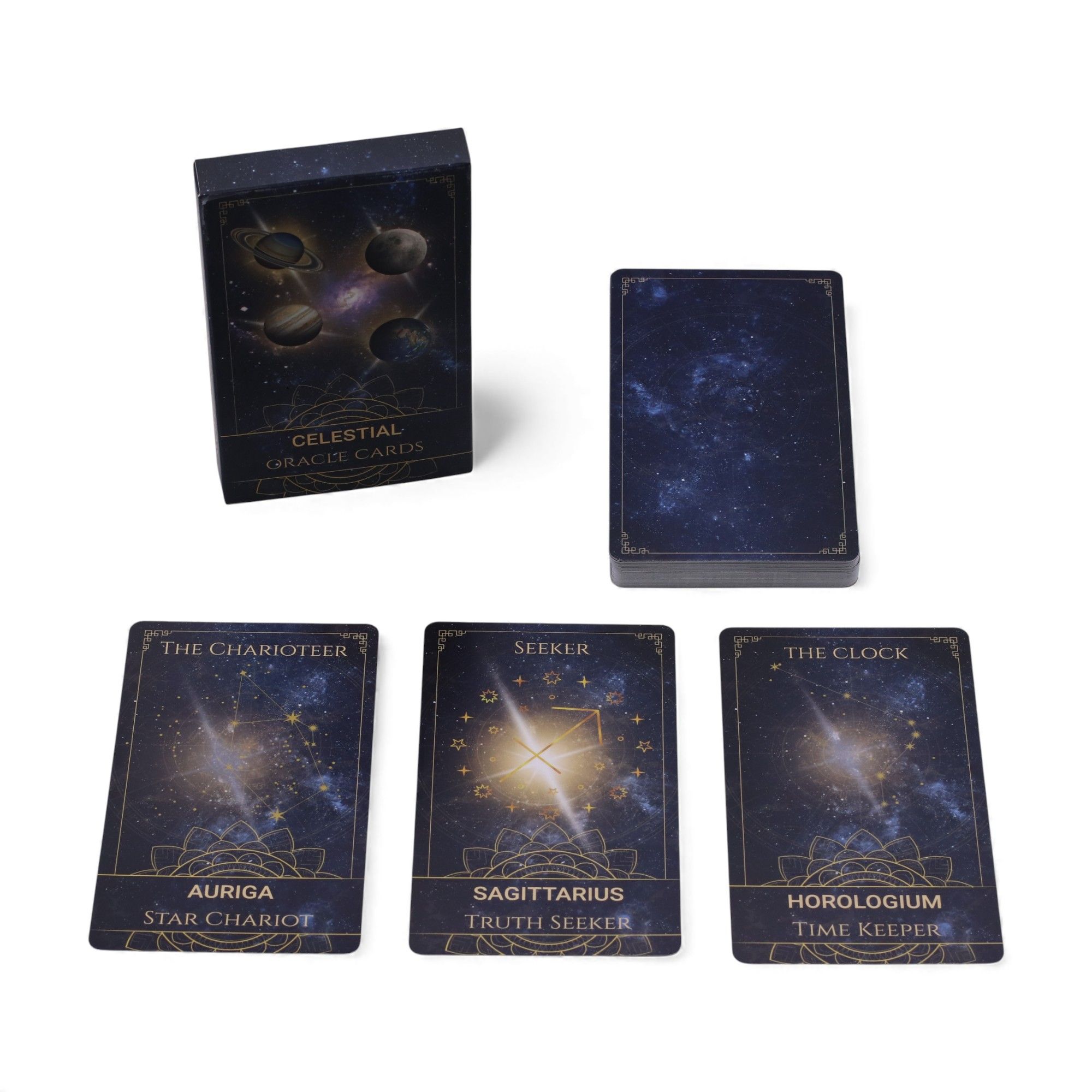 Cartas de Oráculo del Atlas de Energía Celestial - Baraja Espiritual - Imagen 6