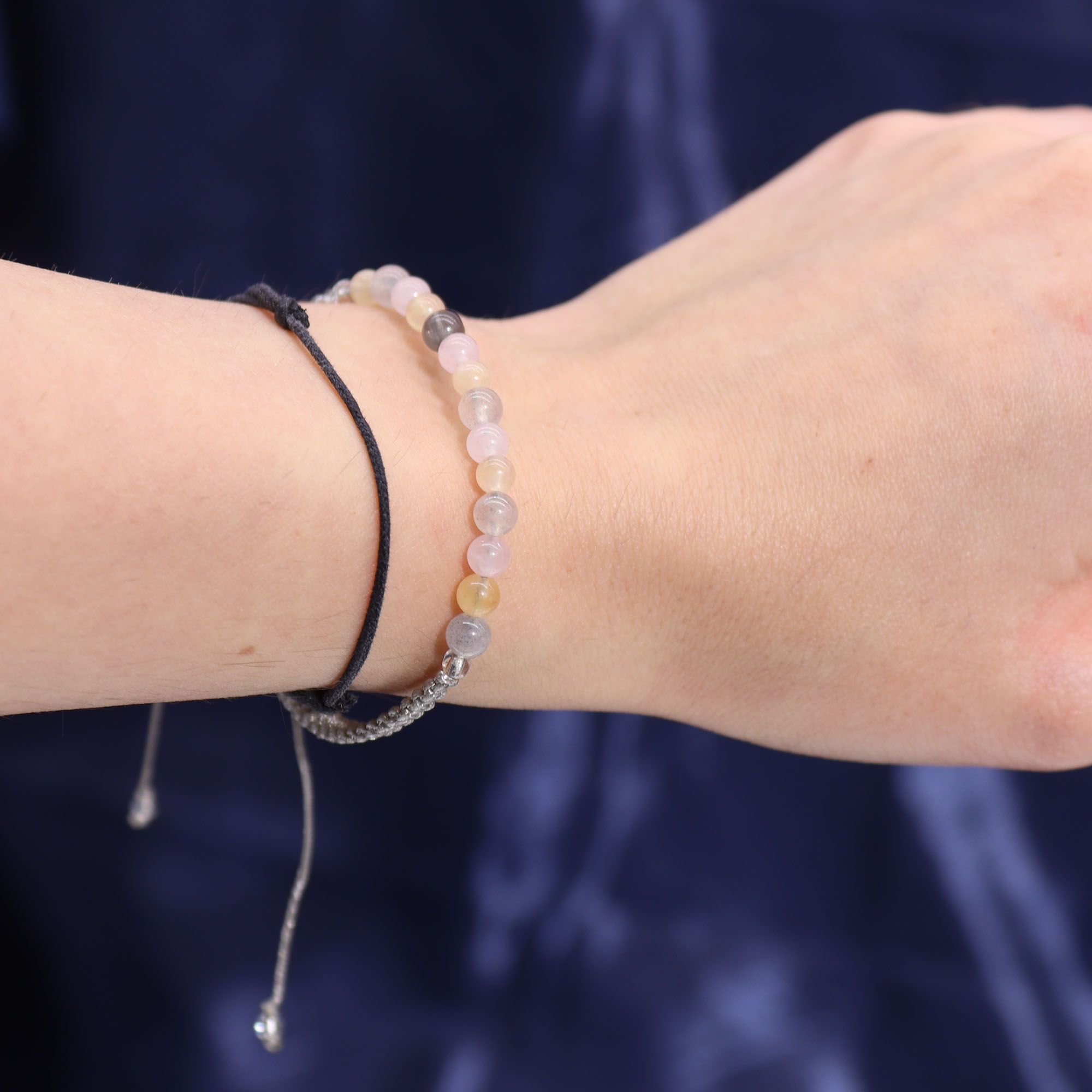 Vela de Cristal del Zodiaco con Pulsera de Piedras Preciosas - Géminis - Imagen 4