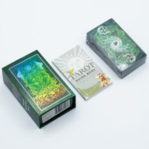 Juego de cartas de Tarot con foil Mitología Kesulu, folleto incluido