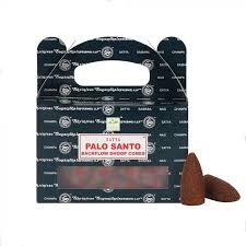 Conos Dhoop de reflujo Satya - Palo Santo (24und) - Imagen 3