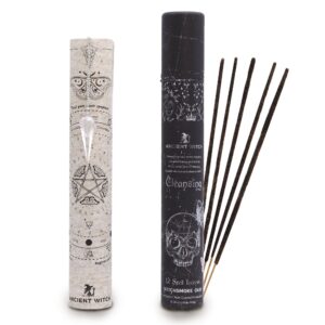 Incienso antiguo para hechizos de brujas - Purificación - Péndulo de cristal de roca