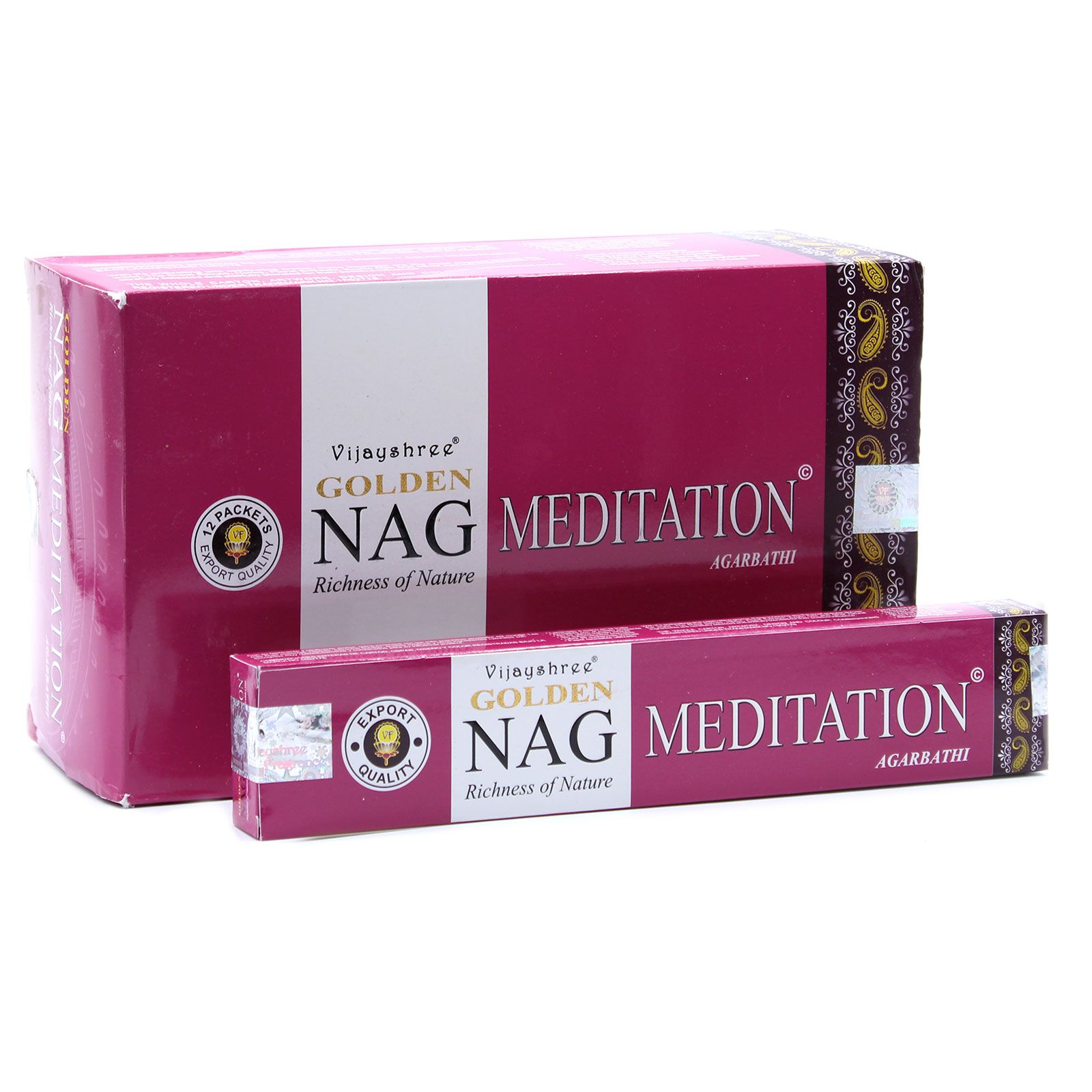 15g Incienso Dorado Nag - Meditación - Imagen 2