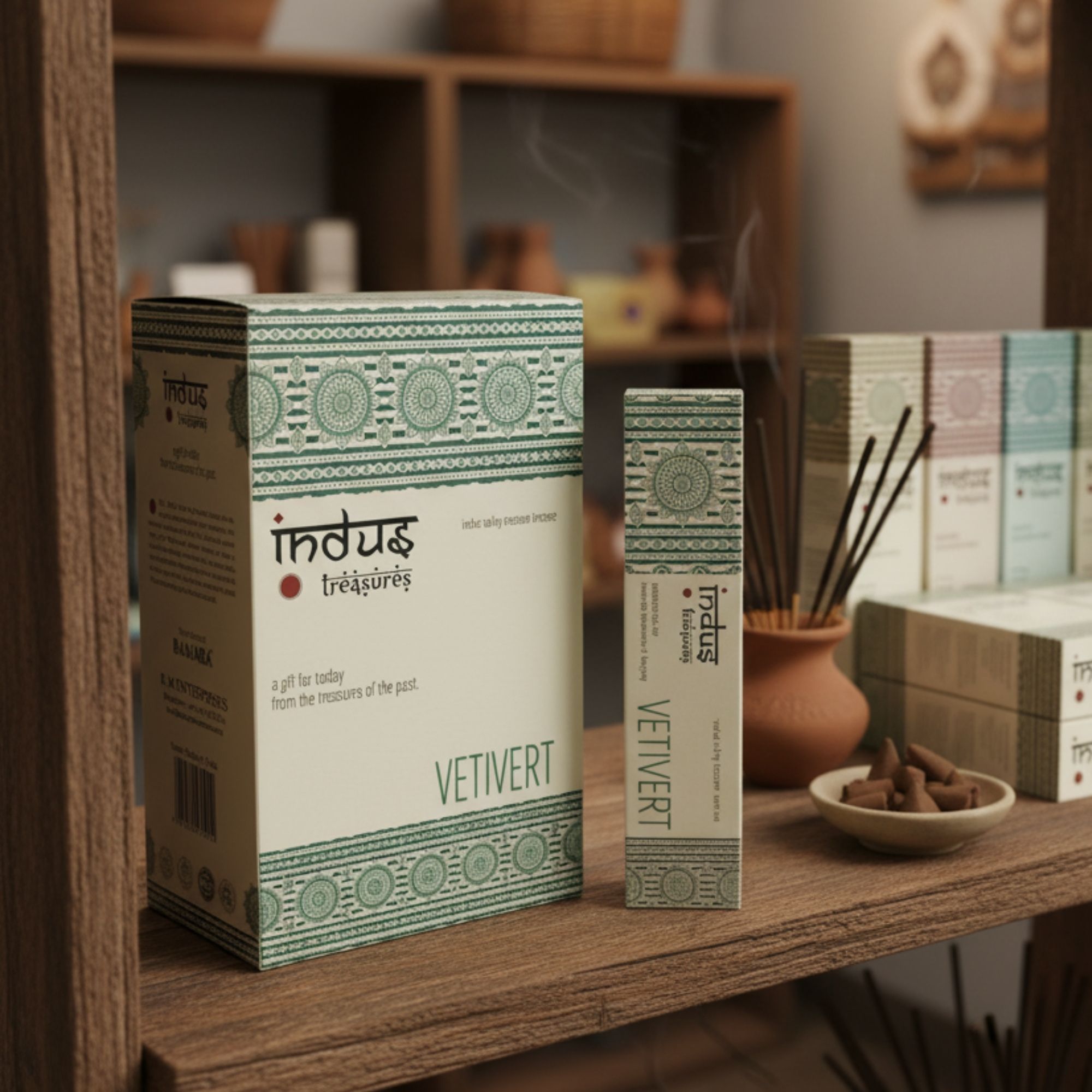 Indus Treasures - Vetiver - 15 g - Imagen 5