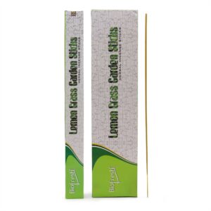Incienso Jardín Biofresh Limoncillo en elegante packaging verde y blanco