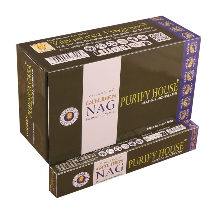 15g Golden Nag - Purificar Casa