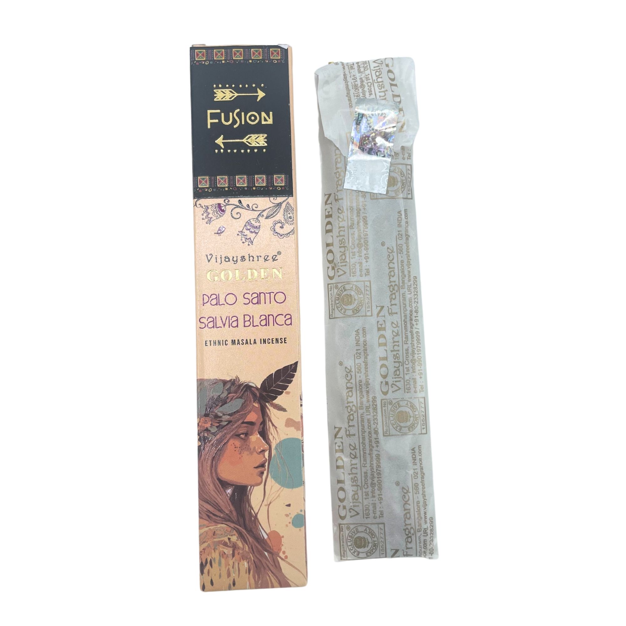15g Palo Santo Dorado y Salvia Blanca - Imagen 2