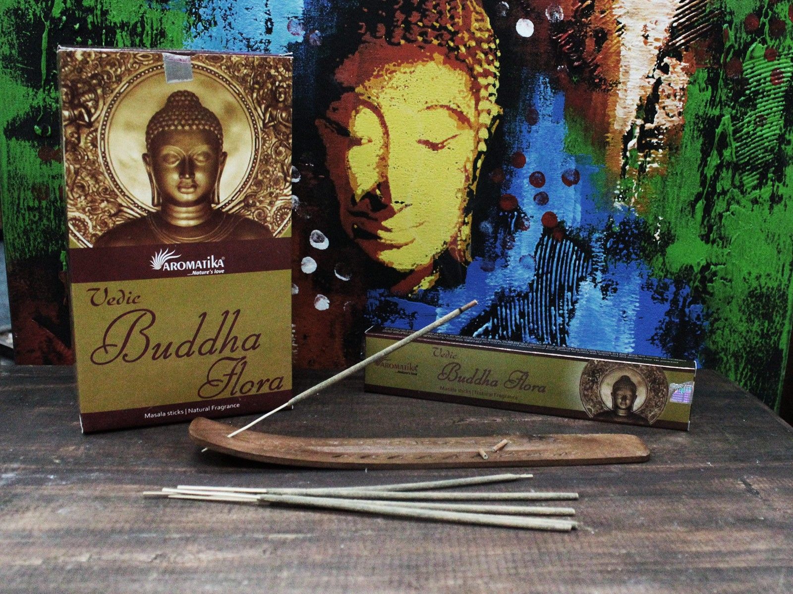 Védico - Palitos de incienso - Buddha Flora - Imagen 2
