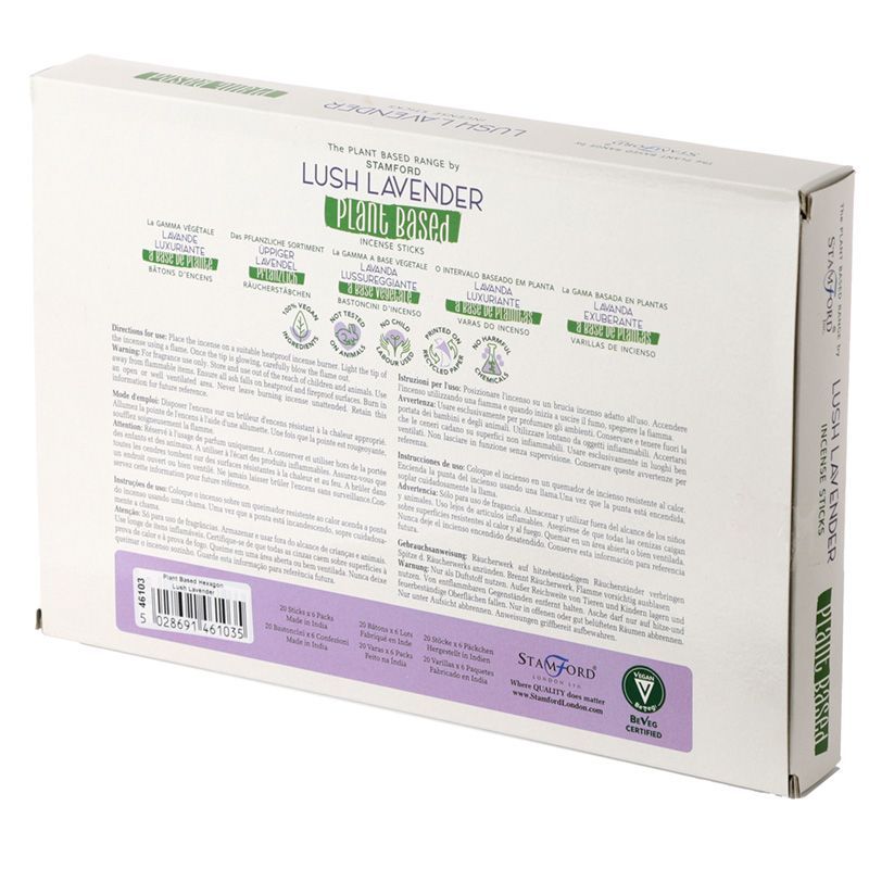 Varitas de Incienso a Base de Plantas - Lavanda Exuberante - Imagen 2