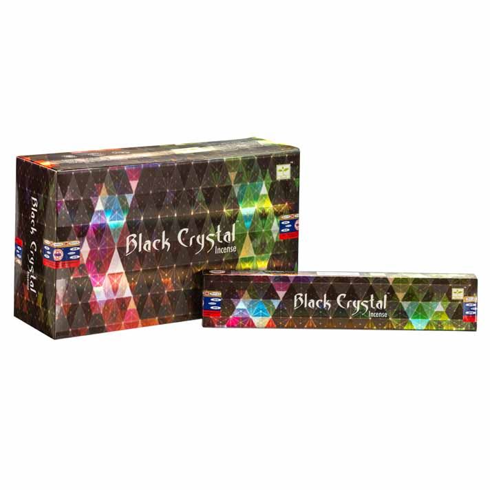 Incienso Satya Black Crystal Incense - 15g - Imagen 2