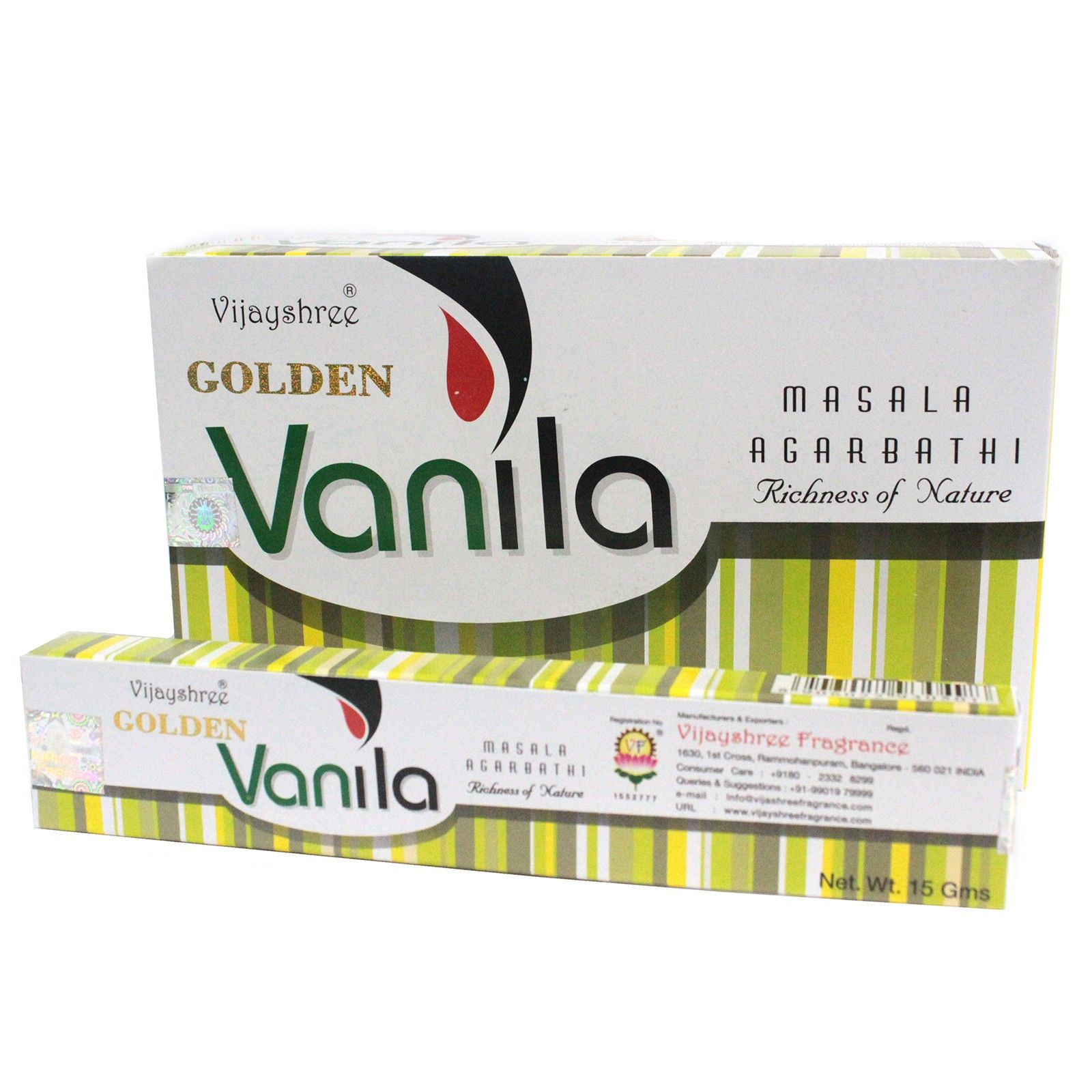 Incienso Golden - vainilla - Imagen 2