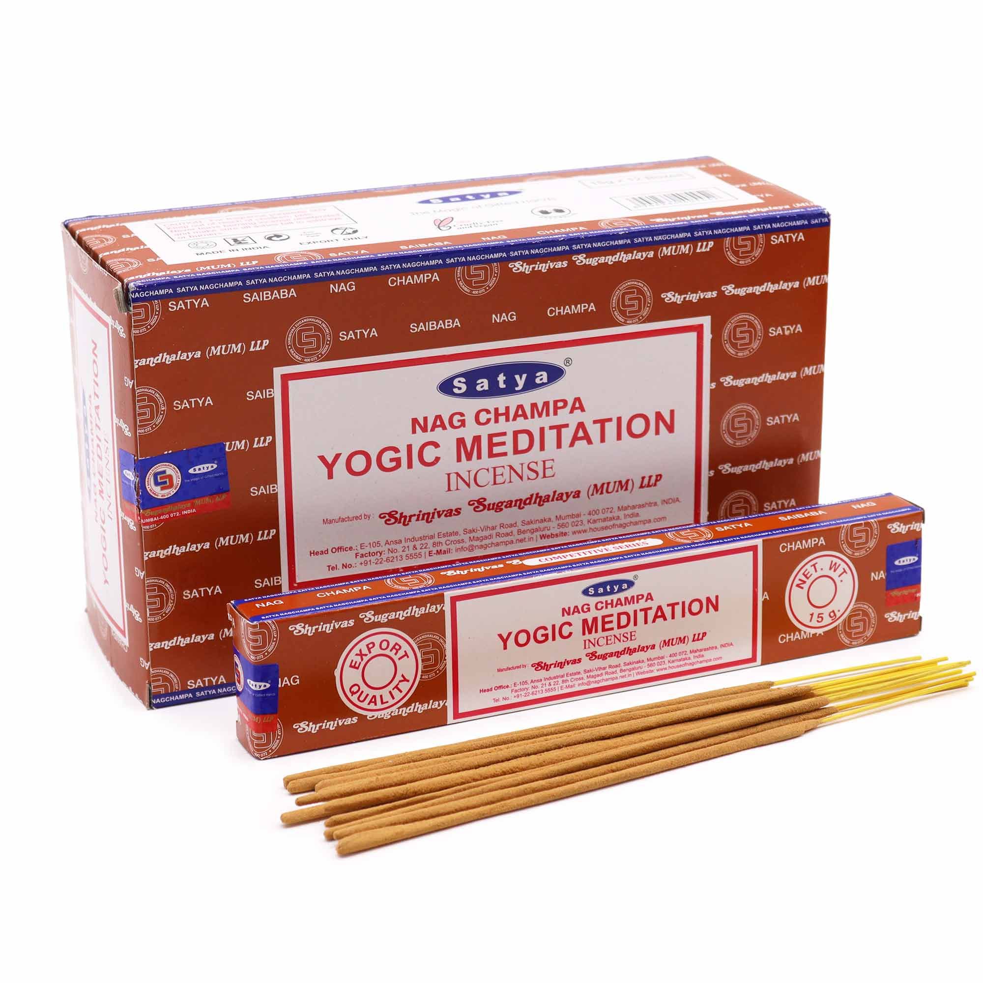 Varillas de Incienso Satya 15g - Yogic Meditation - Imagen 3