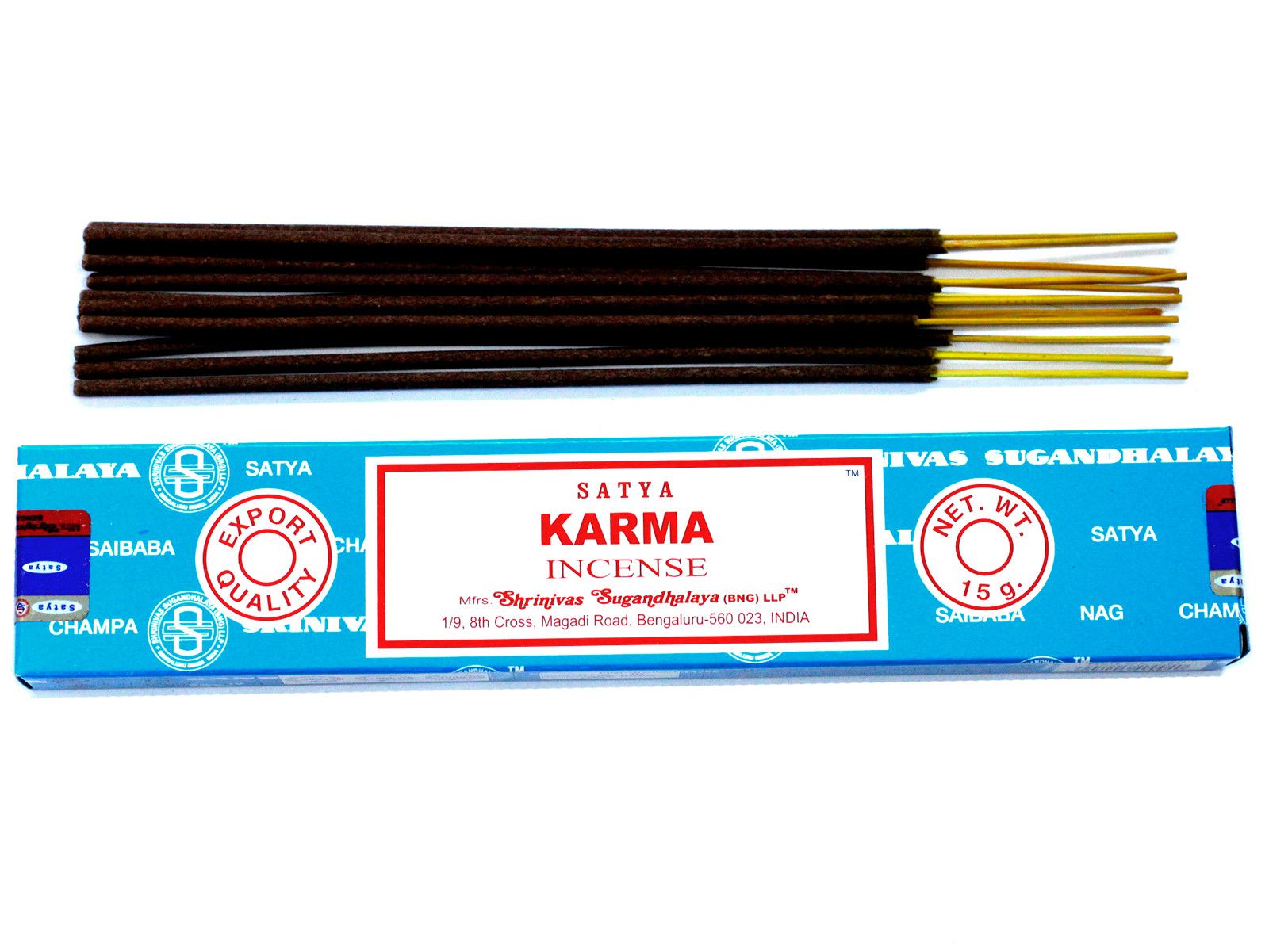 Varillas de Incienso Satya 15gm - Karma - Imagen 2