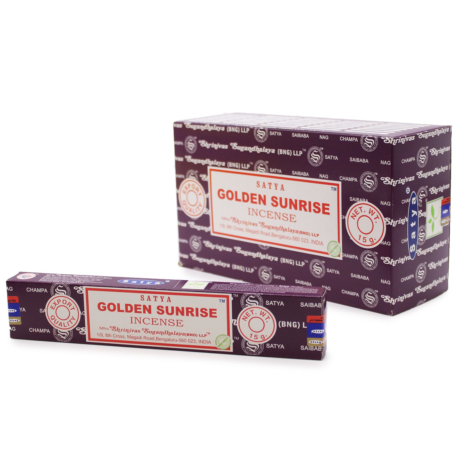 Varillas de Incienso Satya 15g - Golden Sunrise - Imagen 2